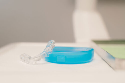 Knirschschiene für Kiefergelenkstherapie